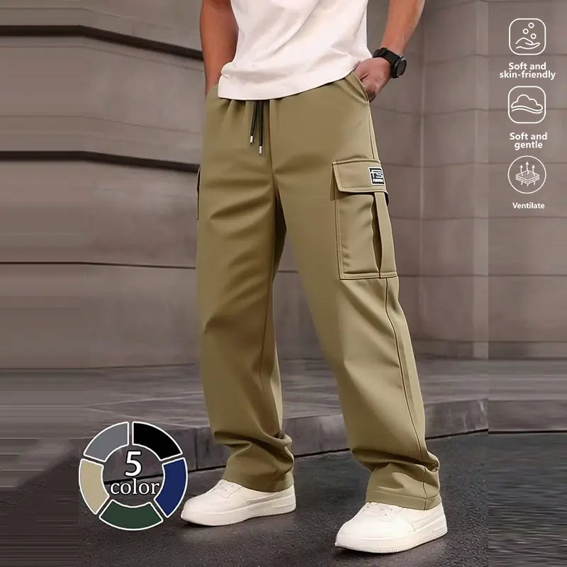 Elevate Your Style with Our Versatile Men’s Cargo Pants - Perfect for Casual Outings, Work, and Outdoor Adventures!