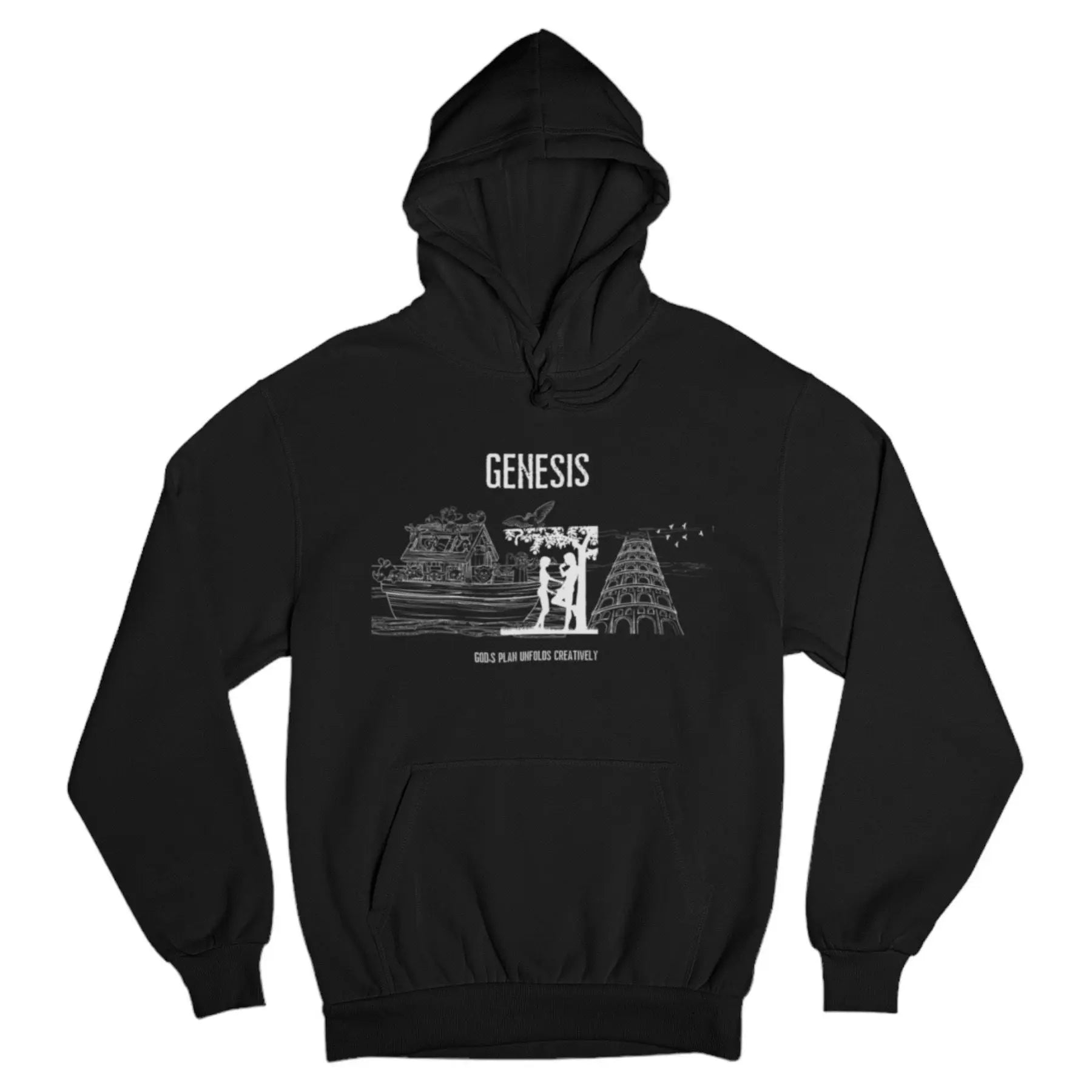 Cozy and Stylish Genesis Pullover Hoodie - Your Perfect All-Season Companion