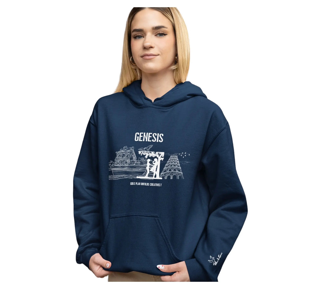 Cozy and Stylish Genesis Pullover Hoodie - Your Perfect All-Season Companion