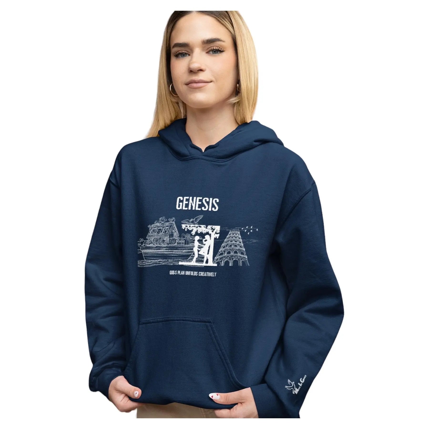 Cozy and Stylish Genesis Pullover Hoodie - Your Perfect All-Season Companion