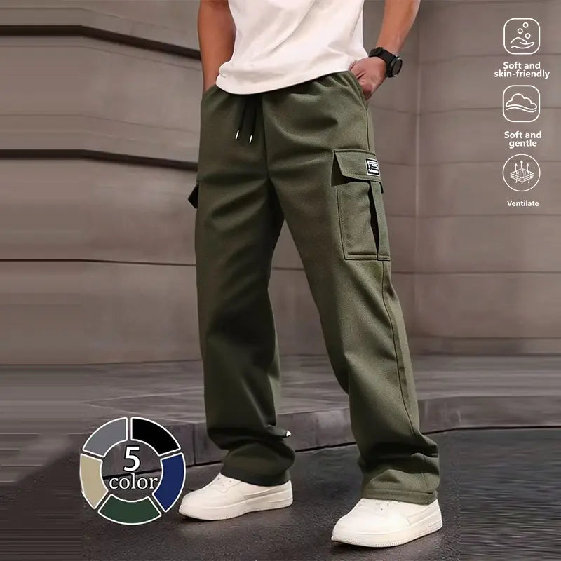 Elevate Your Style with Our Versatile Men’s Cargo Pants - Perfect for Casual Outings, Work, and Outdoor Adventures!