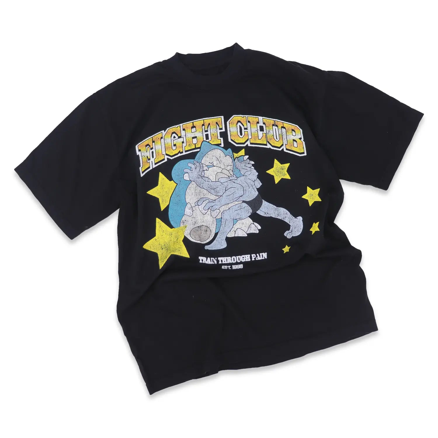 Heavyweight 100% Cotton T-Shirt 7Oz Durable Shirt with Printed Design