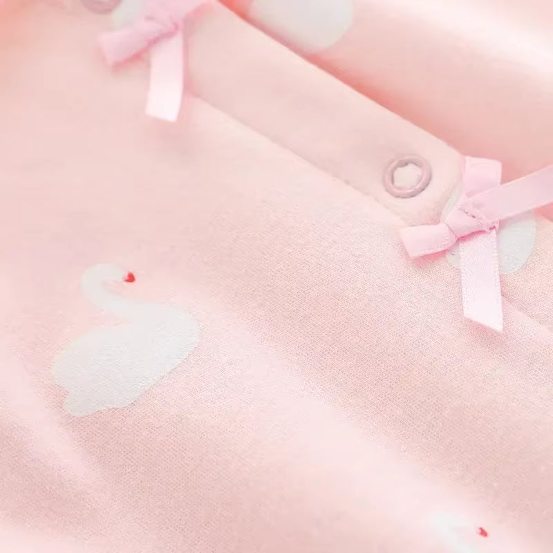 2024 Newborn Baby Summer Clothes Rompers Girls Overalls Short Sleeve Bodysuit Cotton Baby Clothing Jumpsuit Baby Girl Onesies