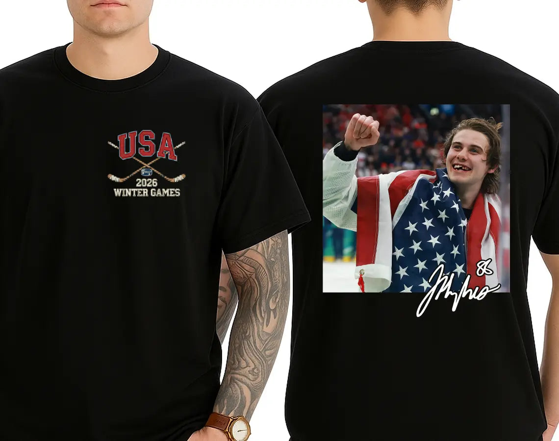 Jack Hughes USA Hockey Vintage Shirt Sweatshirt Hoodie