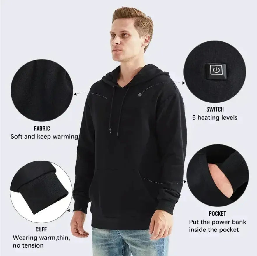 Winter Heated Hoodies