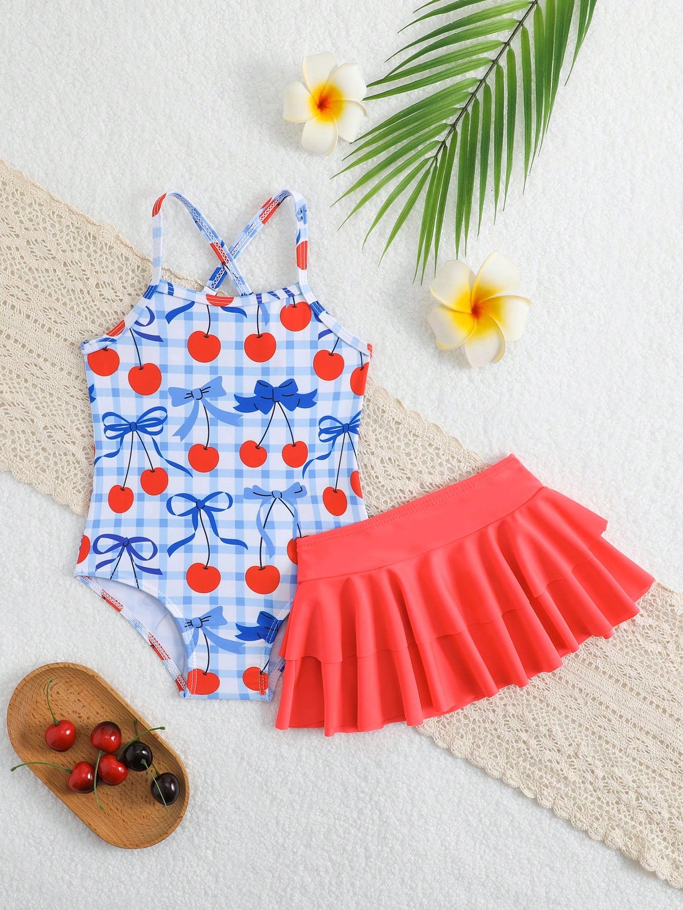 Girl'S 1-Piece Swimsuit with Skirt, Cute Strawberry Print Summer Baby Girl Clothes Summer Baby Clothes Girl Baby Swim Suit with Skirt Baby Summer Clothes Girl Summer Baby Girl Outfits