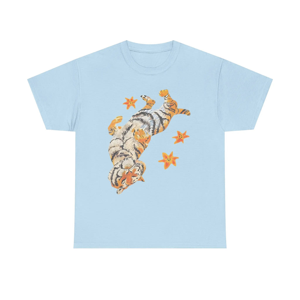 Embrace Comfort and Style with Our Adorable Lazy Cute Tiger T-Shirt