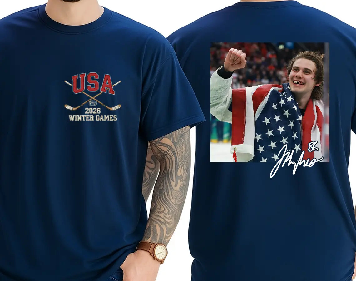 Jack Hughes USA Hockey Vintage Shirt Sweatshirt Hoodie