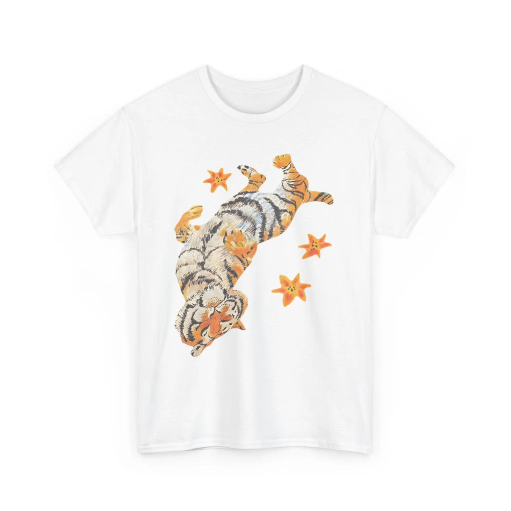 Embrace Comfort and Style with Our Adorable Lazy Cute Tiger T-Shirt
