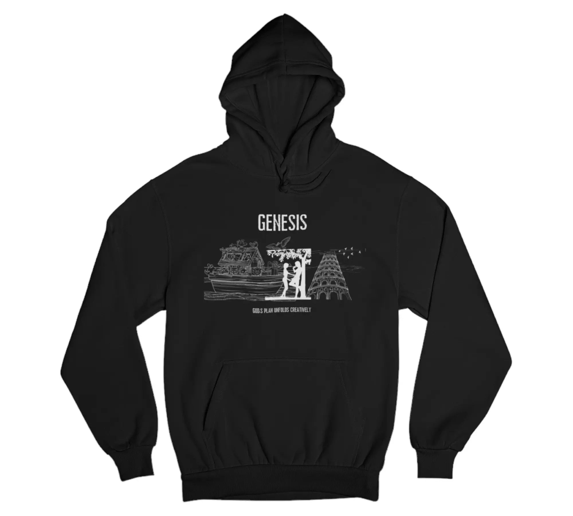 Cozy and Stylish Genesis Pullover Hoodie - Your Perfect All-Season Companion