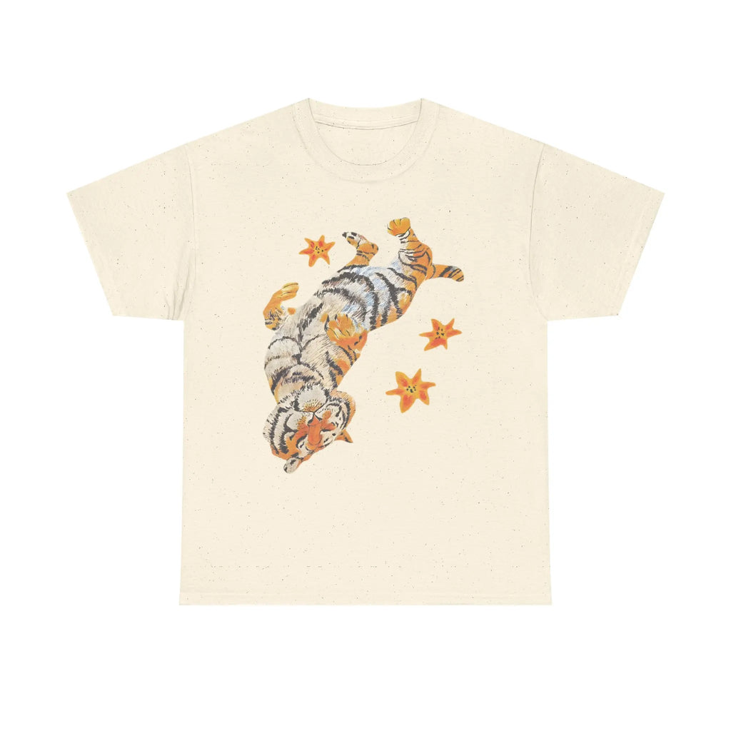 Embrace Comfort and Style with Our Adorable Lazy Cute Tiger T-Shirt