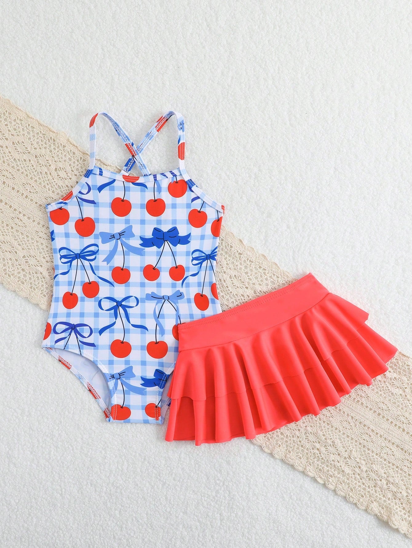 Girl'S 1-Piece Swimsuit with Skirt, Cute Strawberry Print Summer Baby Girl Clothes Summer Baby Clothes Girl Baby Swim Suit with Skirt Baby Summer Clothes Girl Summer Baby Girl Outfits